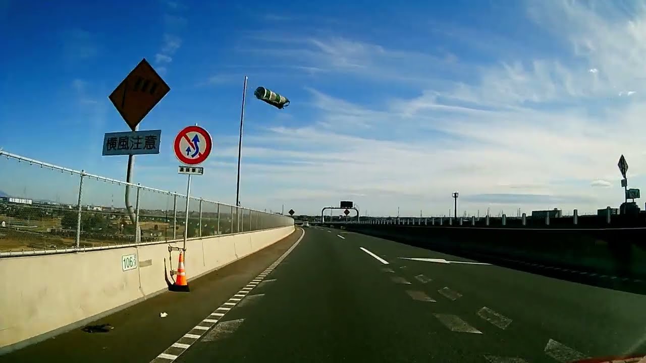 圏央道　久喜白岡JCT～幸手IC～五霞IC　4車線化工事中　2倍速