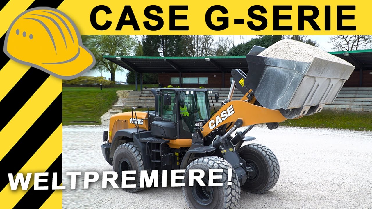 🔥 CASE RADLADER G-SERIE WELTPREMIERE | Walkaround & Testfahrt Case 1121G Radlader