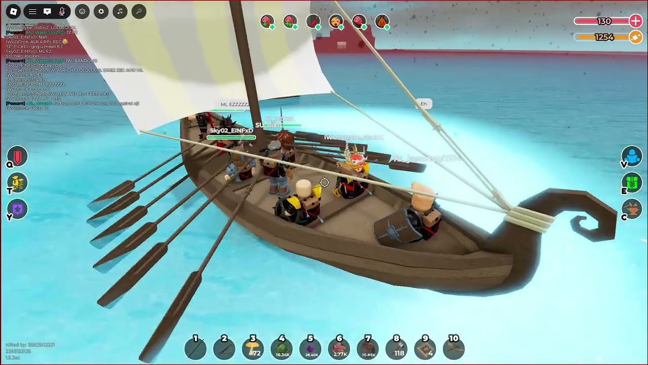 RAID ON ZEC, THEY GOT WIPED ON ROBLOX THE SURVIVAL GAME!
