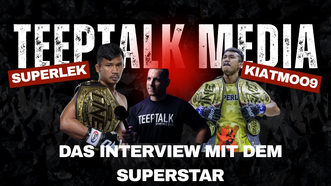 Muay Thai VLOG - mit SUPERLEK KIATMOO9  - dem Muay Thai Superstar, in Frankfurt