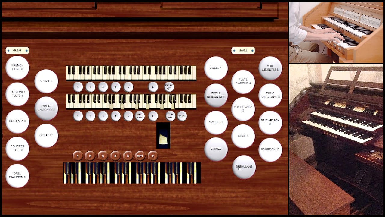 Tour of Stops - Wangerin Organ II/19, Madison (FREE Hauptwerk Sampleset - Evensong Music)