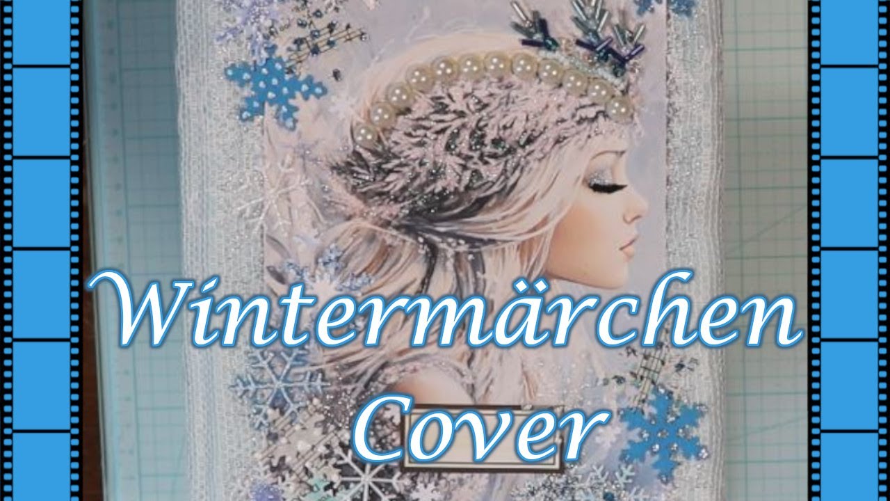 ❄️ Ein Wintermärchen-Cover ❄️ mit dem traumhaften Papierset von @Funkelkram-de