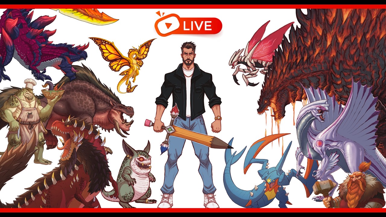 Drawing Livestream - DRAW, CHAT, CHILL