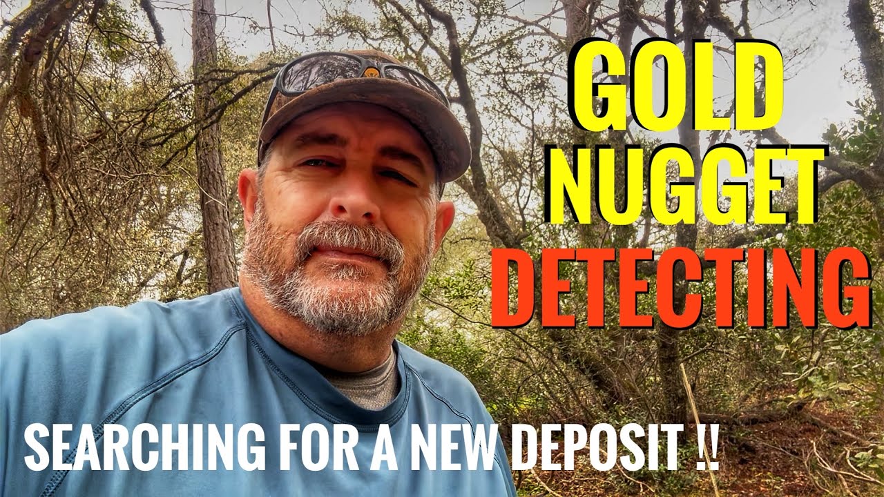 Gold Nugget Detecting Searching for a New Gold Deposit