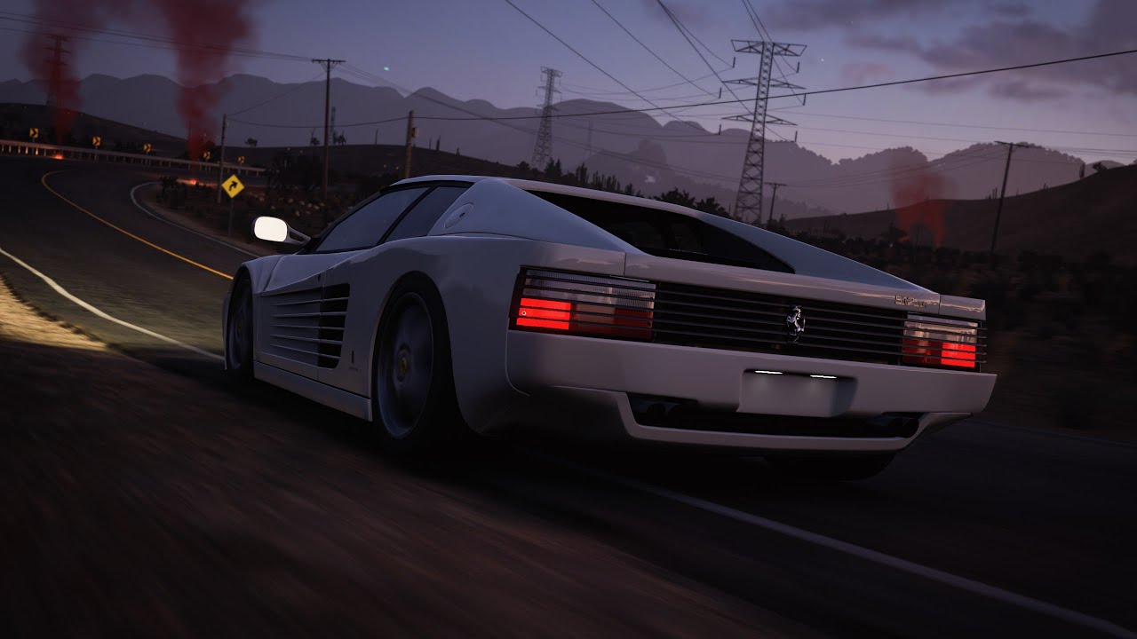 FH5 - Street Races with 512TR