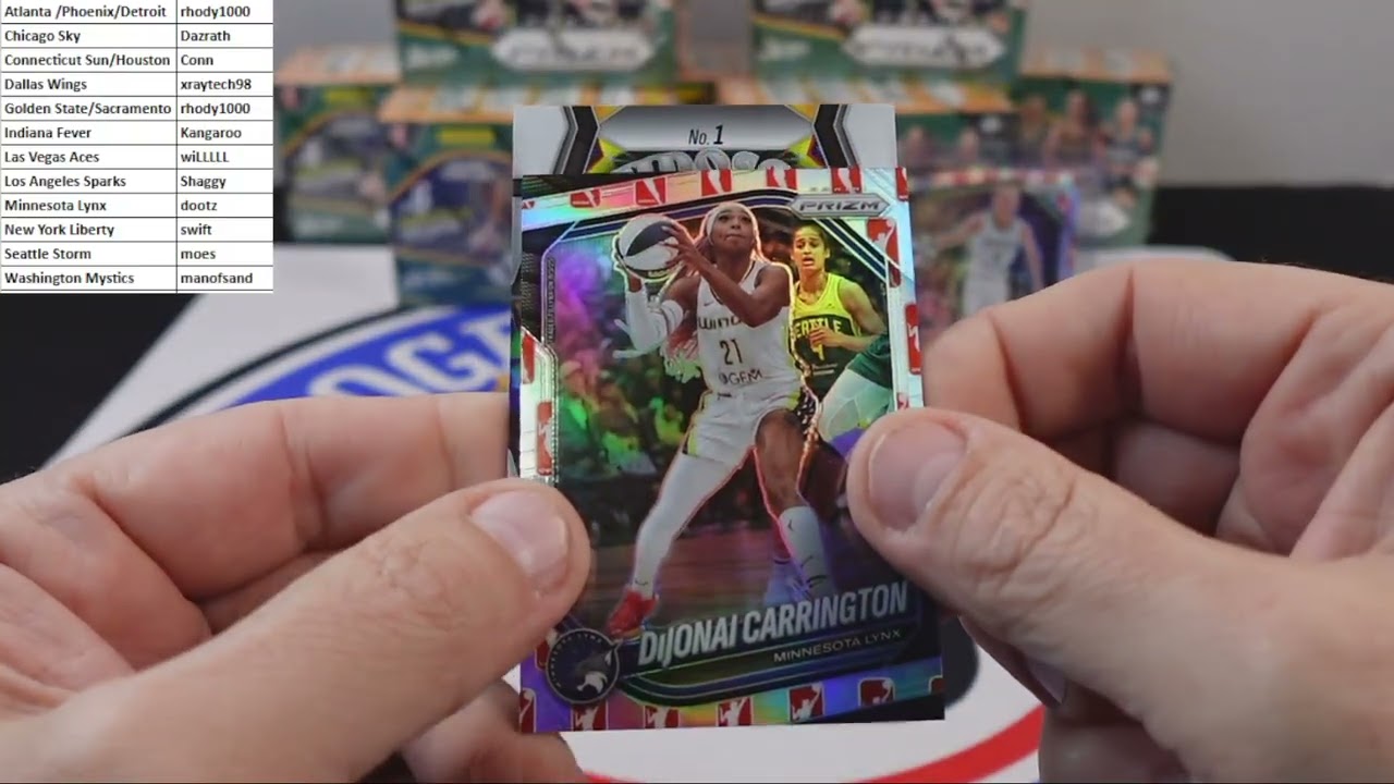 2025 Prizm WNBA DSG Exclusive x10 Break 2