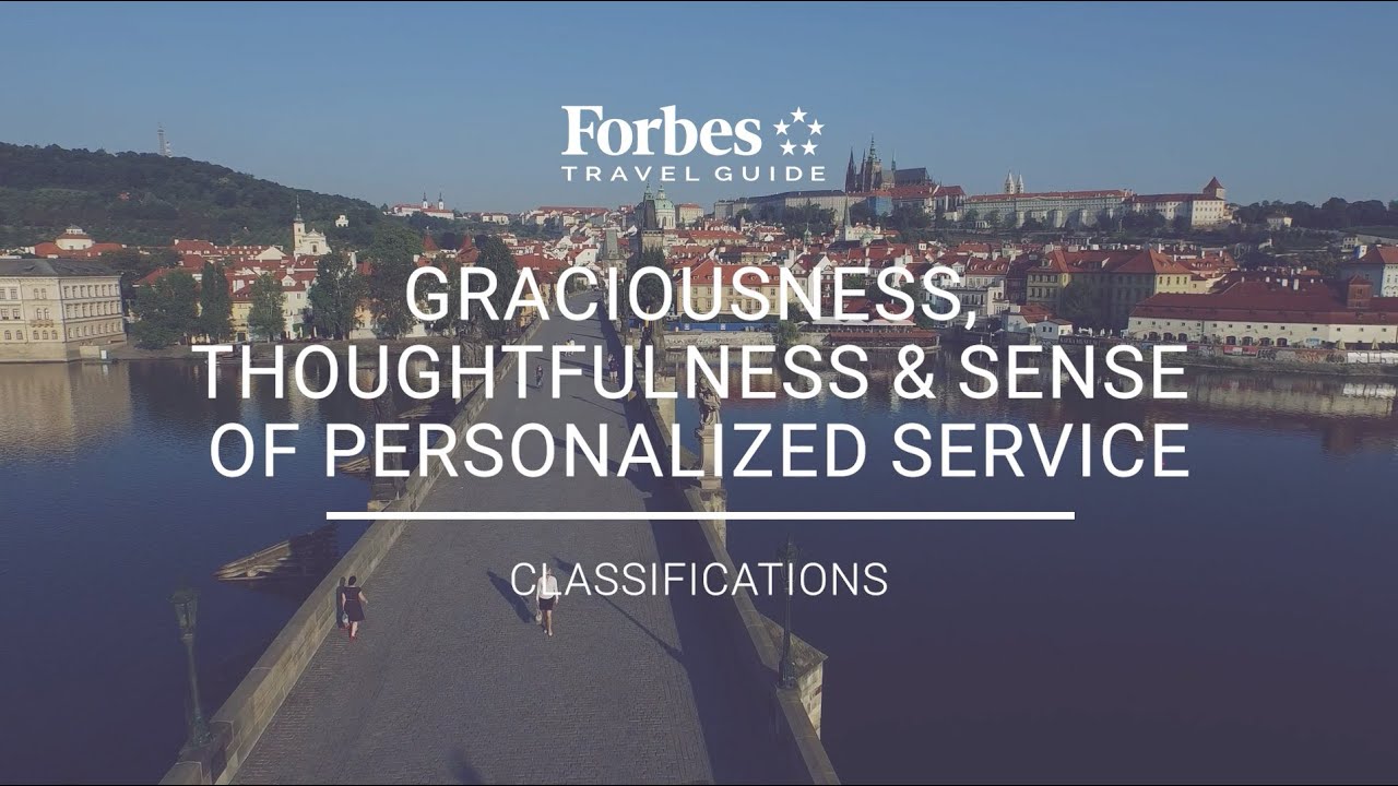 Graciousness, Thoughtfulness & Sense of Personalized Service