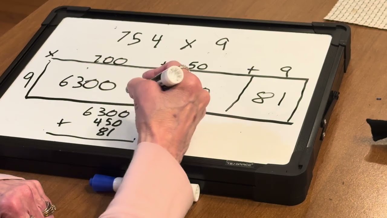 Area Model of Multiplication 4th grade