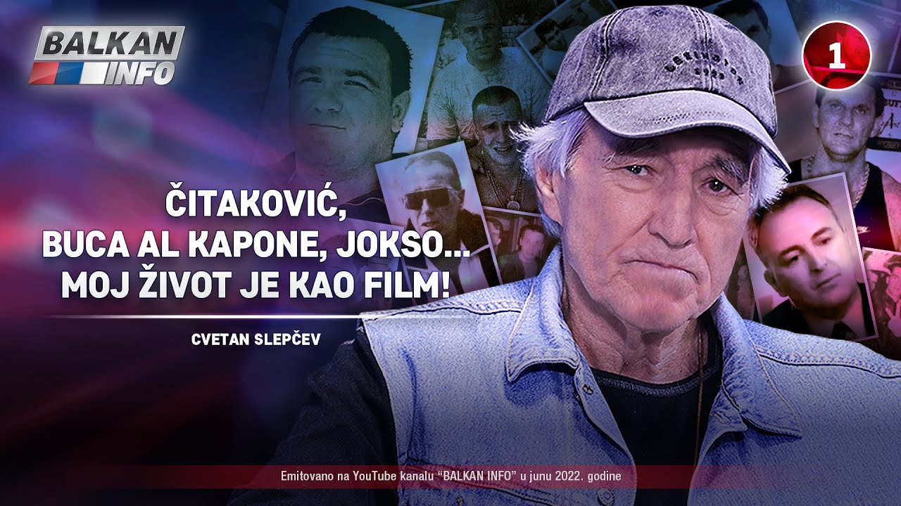 INTERVJU: Cvetan Slepčev - Čitaković, Buca Al Kapone, Jokso... moj život je kao film! (14.6.2022)