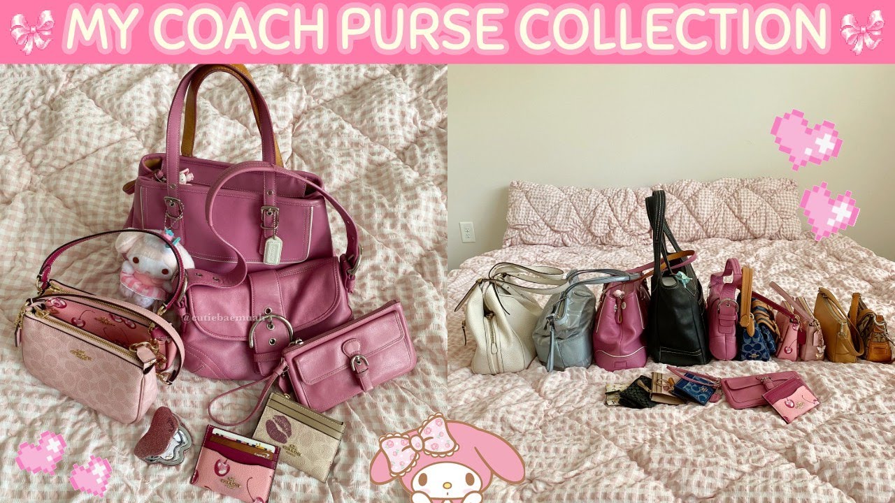 My (current) Coach bag collection🌸💖🎀 (Purses, Slgs, Vintage, Current)
