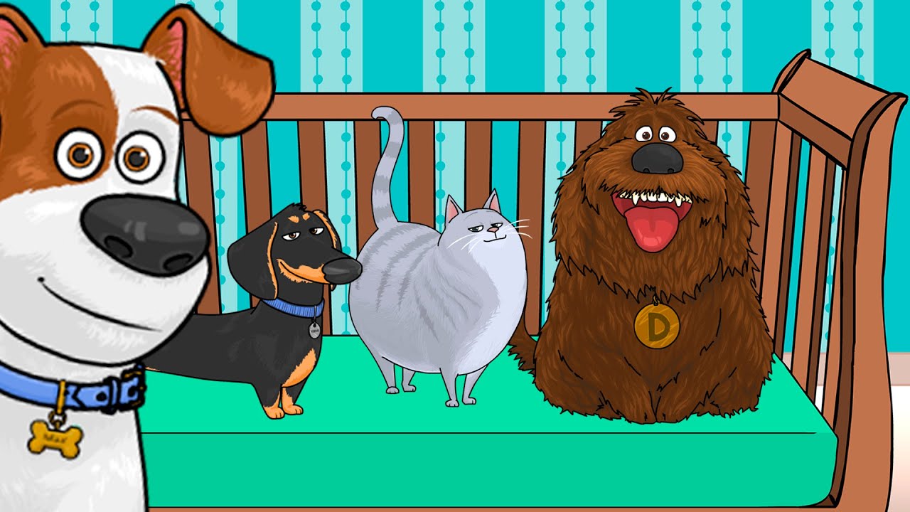 🌟 CINCO BEBÉS 🌟 Mascotas (La vida secreta de ...) | Dibujos y Canciones Infantiles
