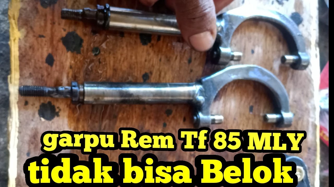 Traktor tidak bisa belok, mengganti garpu traktor yanmar TF 85 MLY. Tutorial Lengkap (Dunia Lelaki)