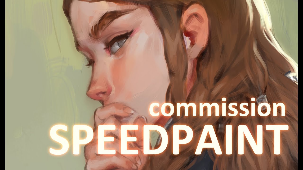 Speedpaint (Paint Tool SAI) Portrait Commission 2019 #1
