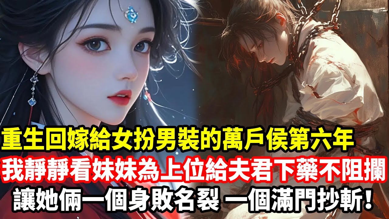 重生回嫁給女扮男裝的萬戶侯第六年，我靜靜看妹妹為上位給夫君下藥不阻攔，讓她倆一個身敗名裂，一個滿門抄斬！