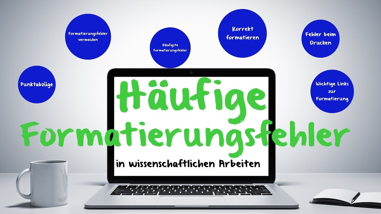 Formatierungsfehler ✅ Diese Fehler bei Bachelorarbeit & Masterarbeit vermeiden
