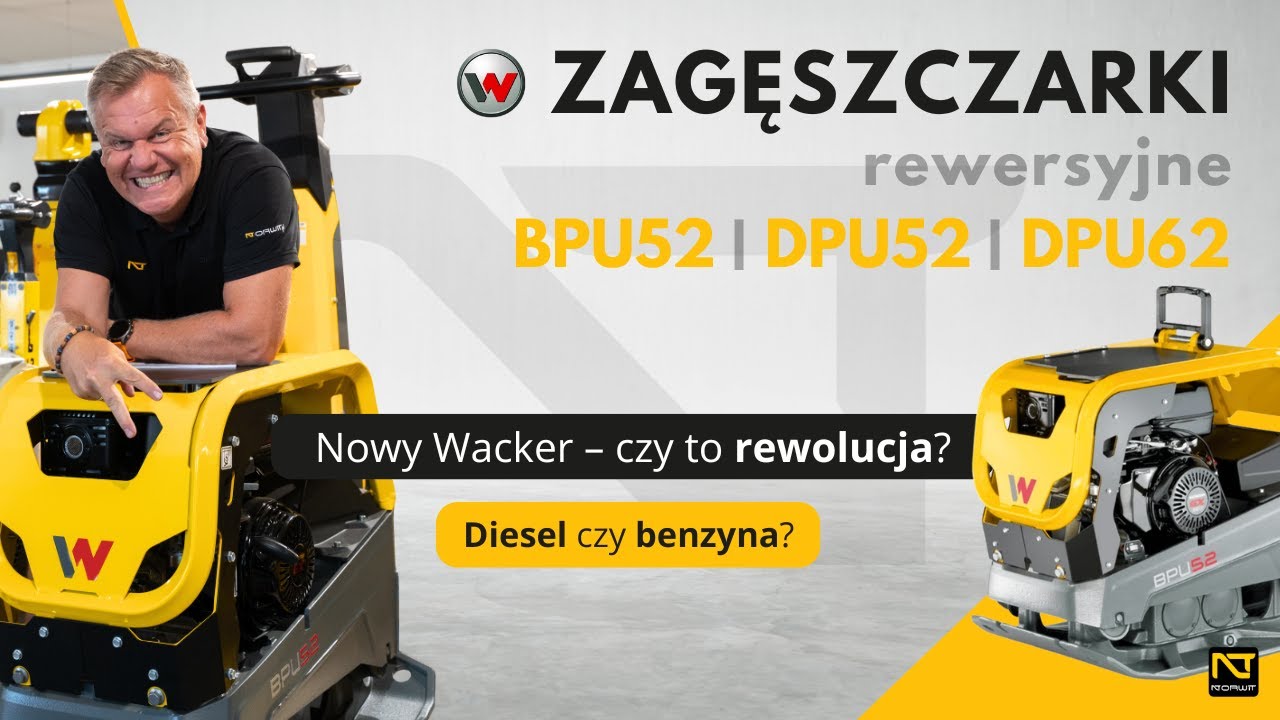 Nowe zagęszczarki Wacker Neuson 2025 &ndash; Czy to rewolucja? | Tłumaczymy!