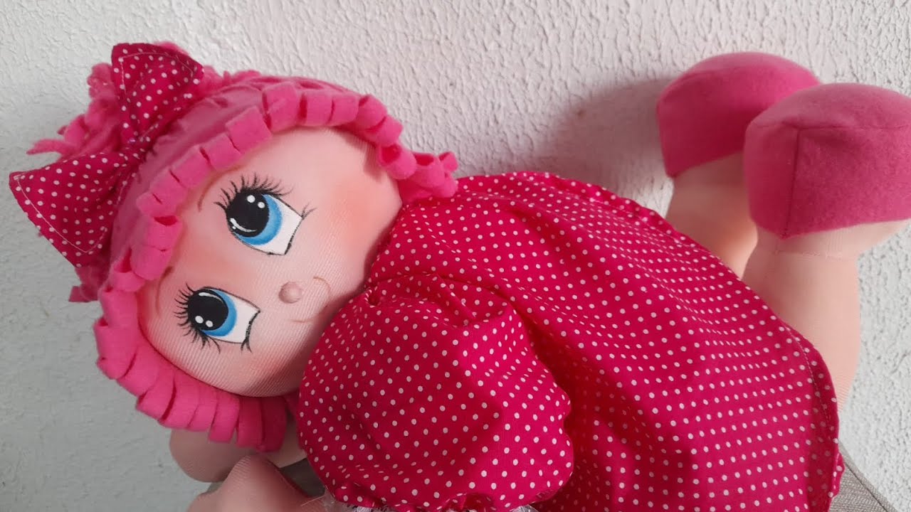 Muñeca bebe mile clase #1 #muñecosdetela #manualidades 