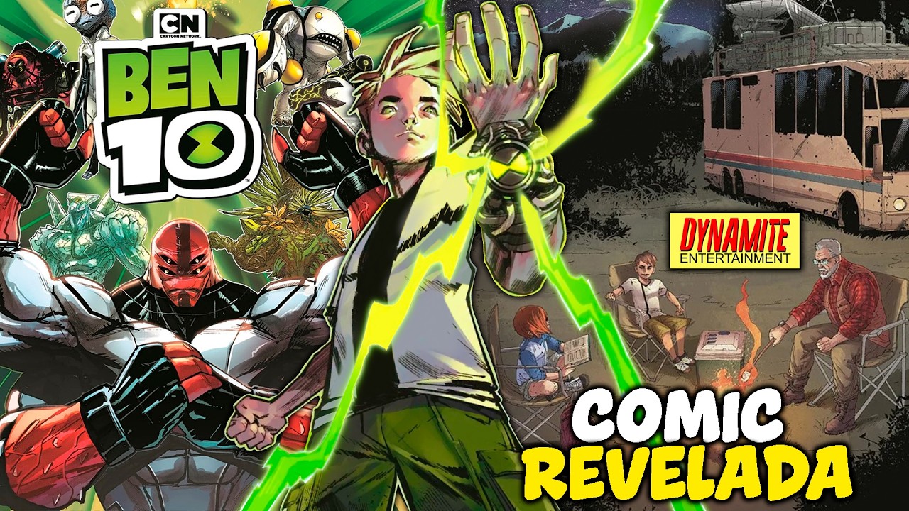 BEN 10 VOLTOU! O Retorno OFICIAL em 2026 nas HQs! (Comics)
