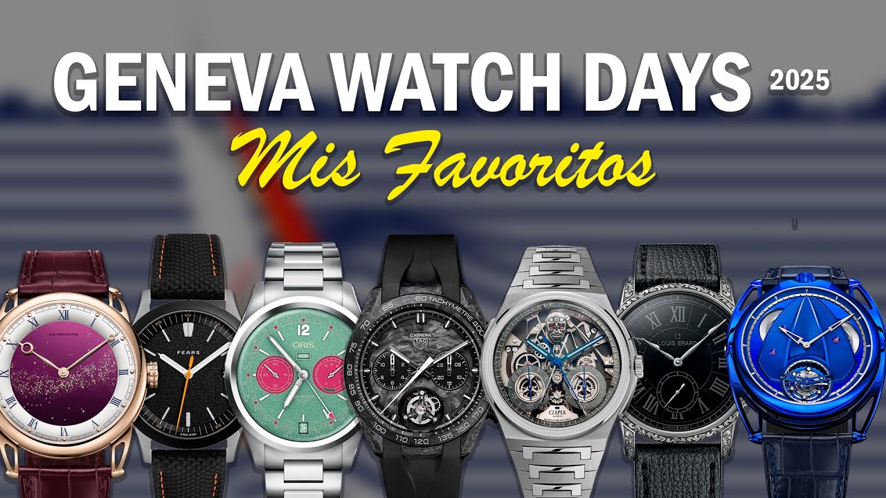 Mis Favoritos de Geneva Watch Days 2025 en Watch news de Timepiece 787