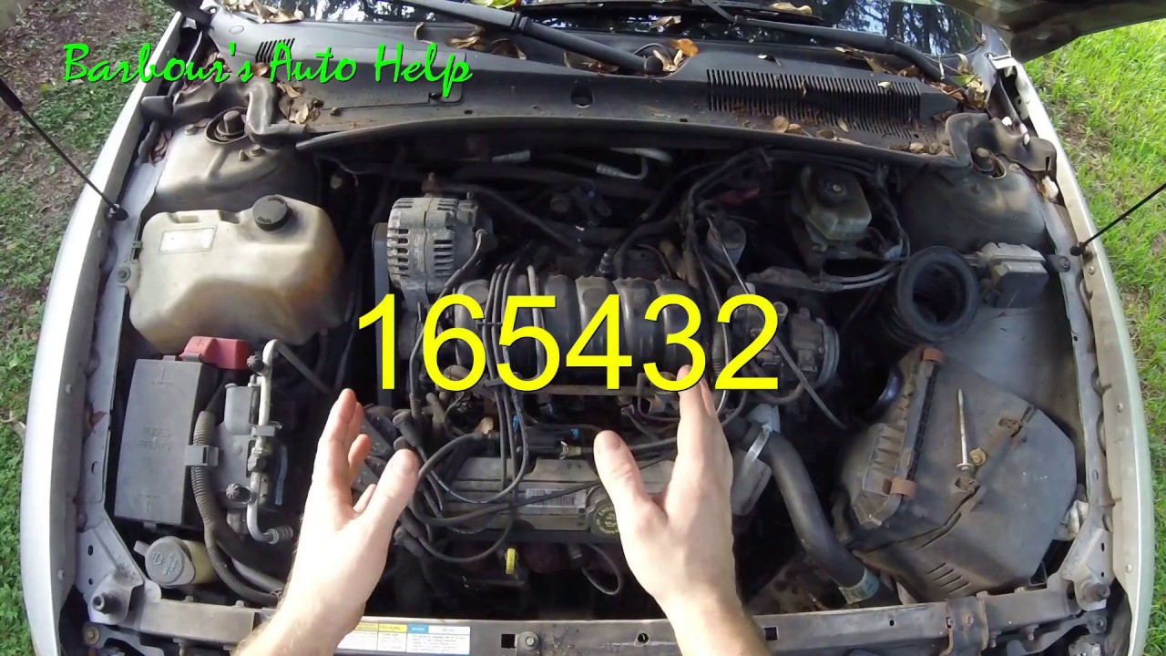 Firing Order and Cylinder Identification GM 3.8L Series 2 V-6