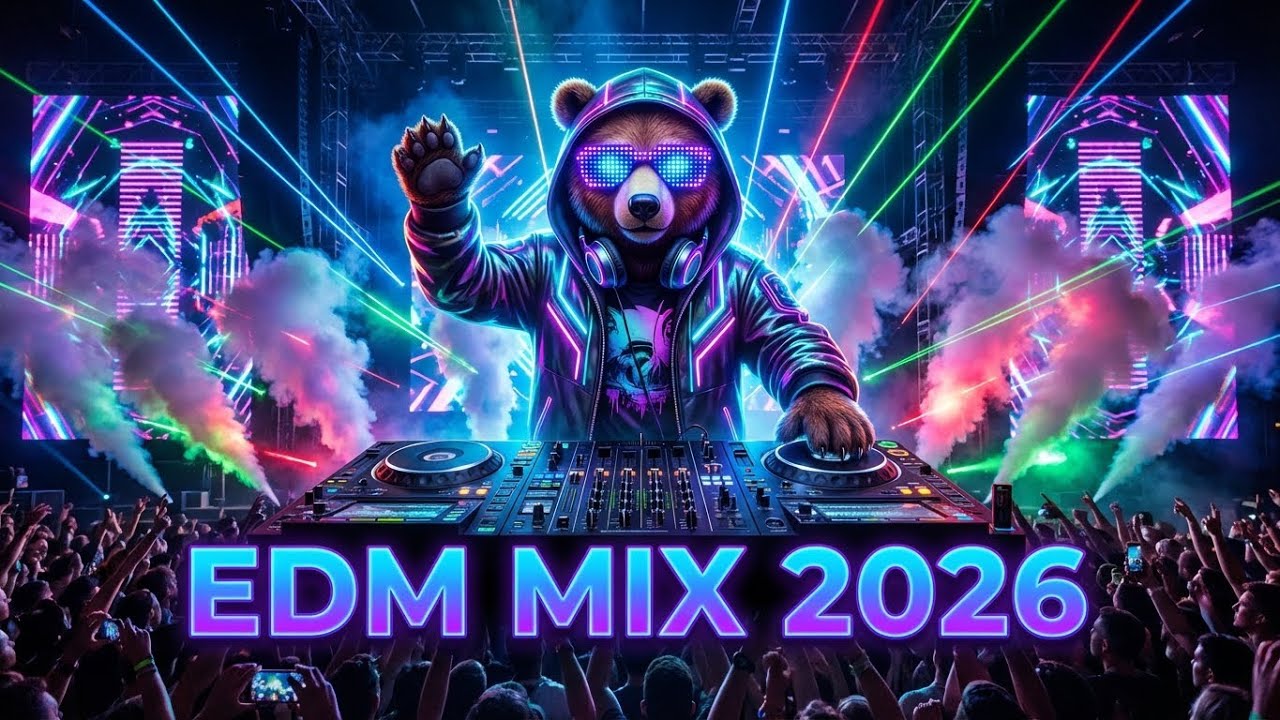 Ultimate EDM Mix 2026 🎧 Techno Festival, Nightcore & Bass Boosted Hits