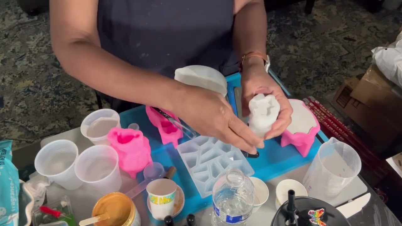 Resin Project 🦋 Insanely Fabulous Mix2Mold Creations🥰 See them  Fabulously Painted @ the End 🎨👩🏽‍🎨🖌️