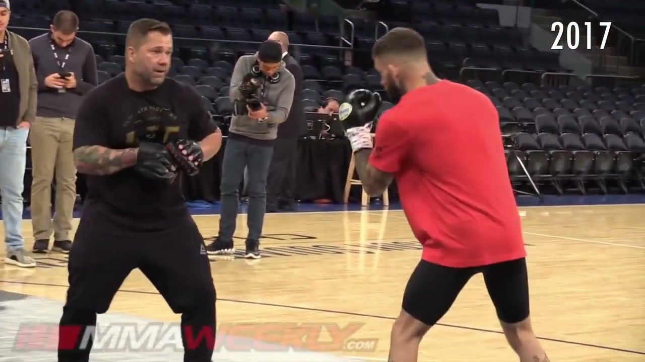 Cody Garbrandt pad work compilation (2014-2022)