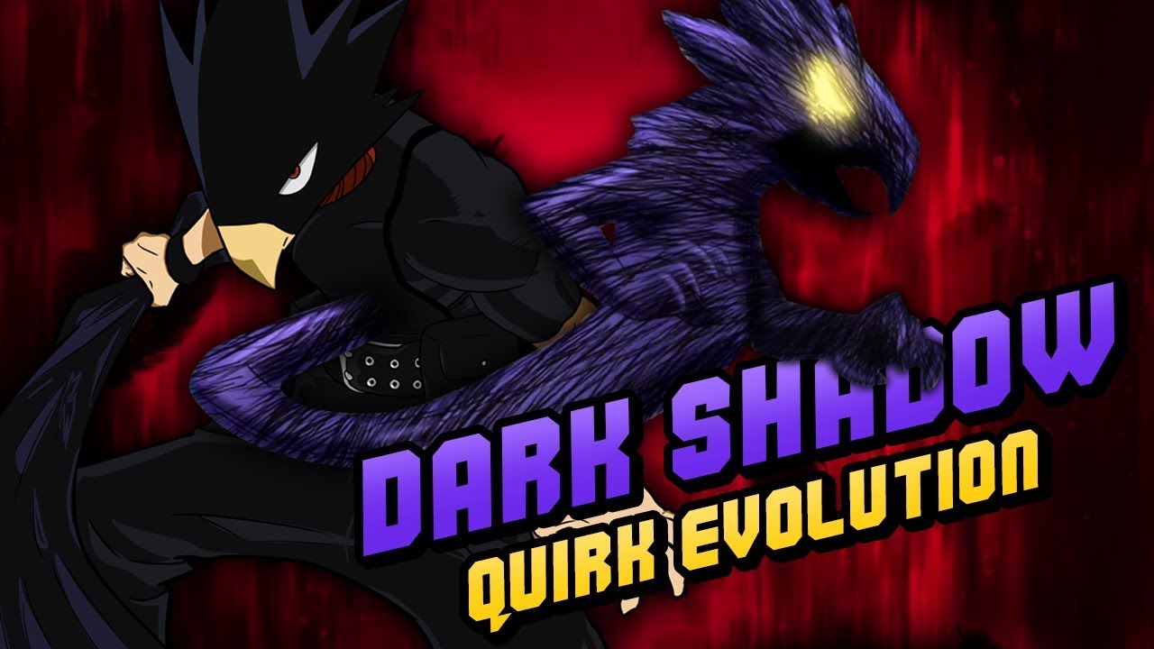 Tokoyami Fumikage (Tsukuyomi) Dark Shadow Quirk Evolution! - My Hero Academia