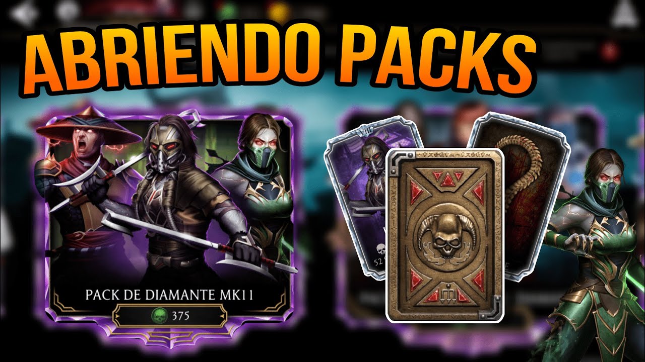 En Busca de DIAMANTES MK11 / Abriendo Packs Mortal Kombat Mobile / Actualización 5.0