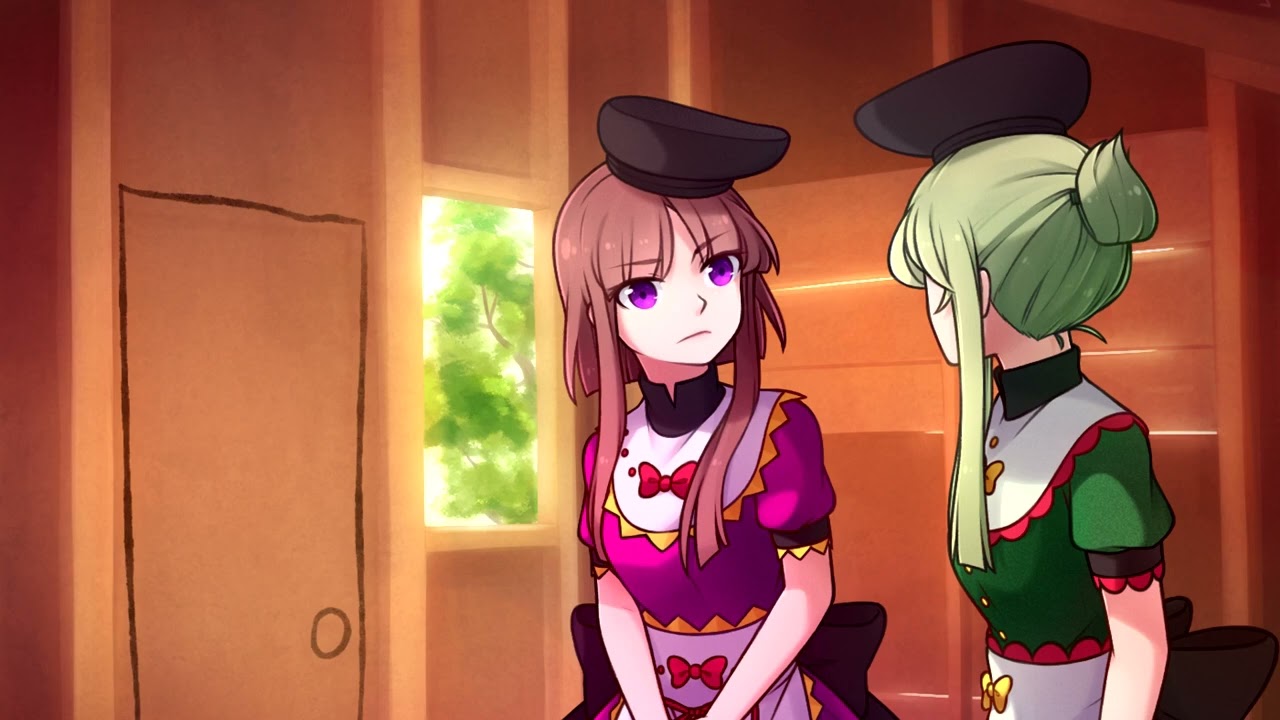 Touhou crazy backup dancers but just the piano