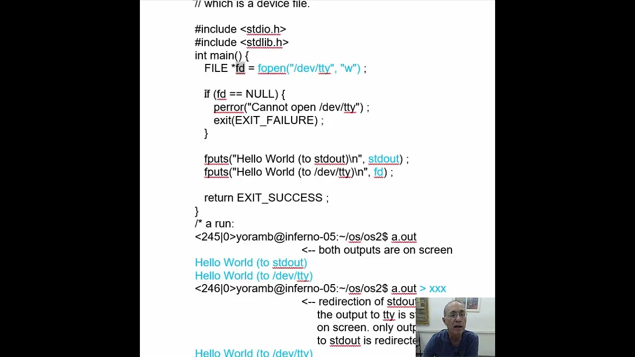 os - פרקים 11-12 - סרטון יד' - ציוד תווי וציוד גושי, וקובצי ציוד מיוחדים