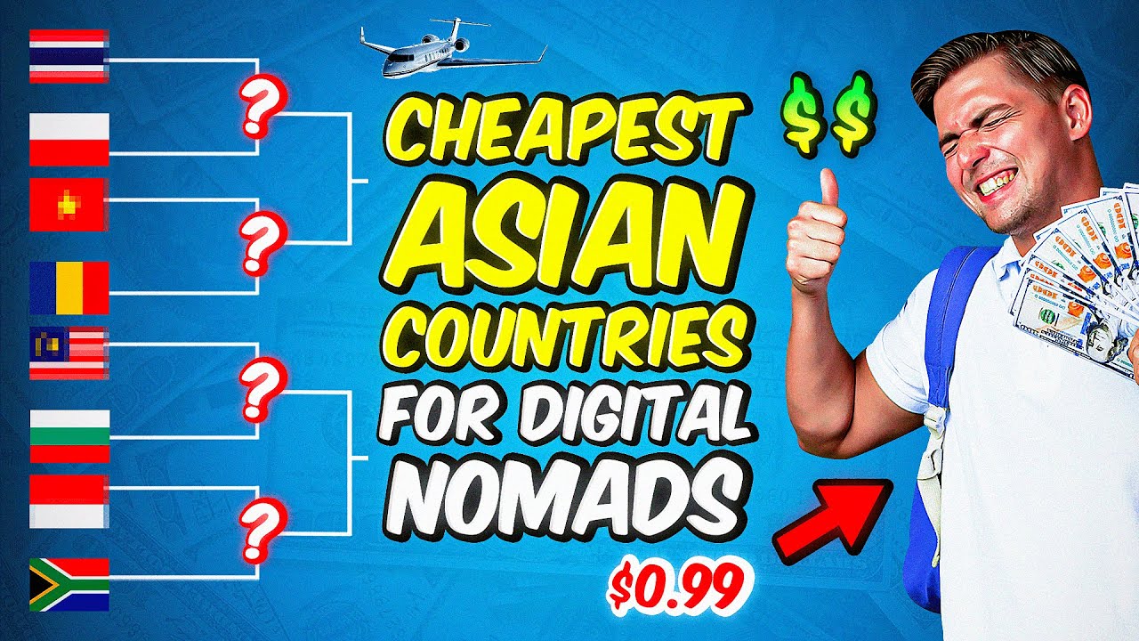 The Ultimate Cheap Asian Countries for Digital Nomads (2024)