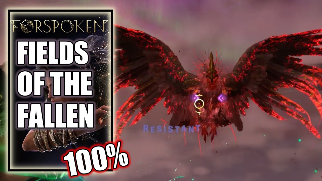 Forspoken - Fields of the Fallen 100% All (Detours) Objectives, Locations & Fast Travels