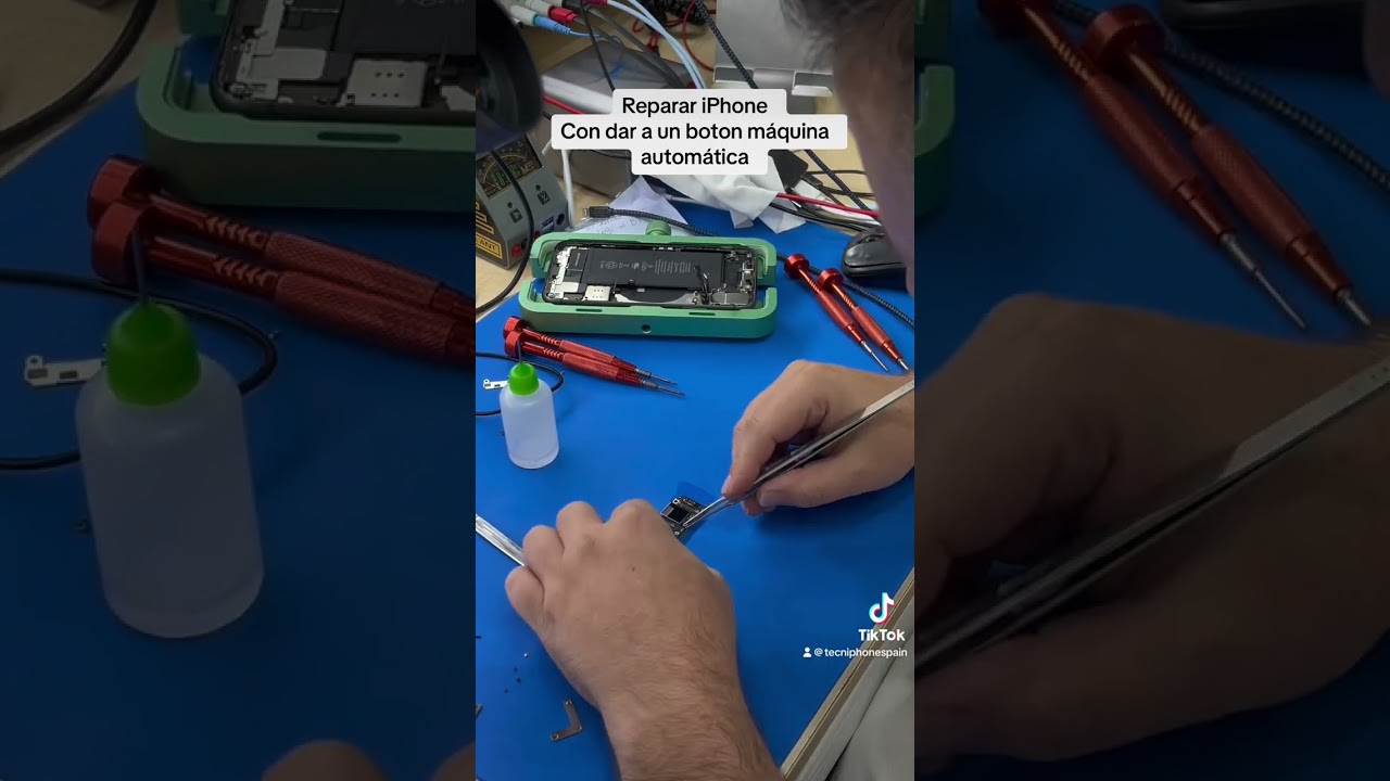 Máquina automática para reparar iPhone 📱
