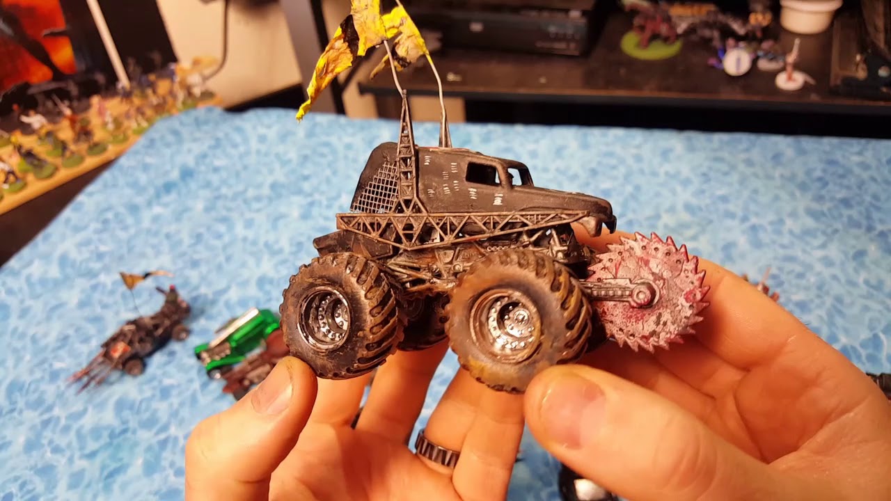 Devil's Run Route 666, unboxing. Painted miniatures!