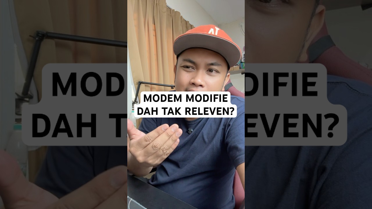 DAH TAK PERLU MODEM MOD KALAU NAK GUNA UNLIMITED INTERNET?