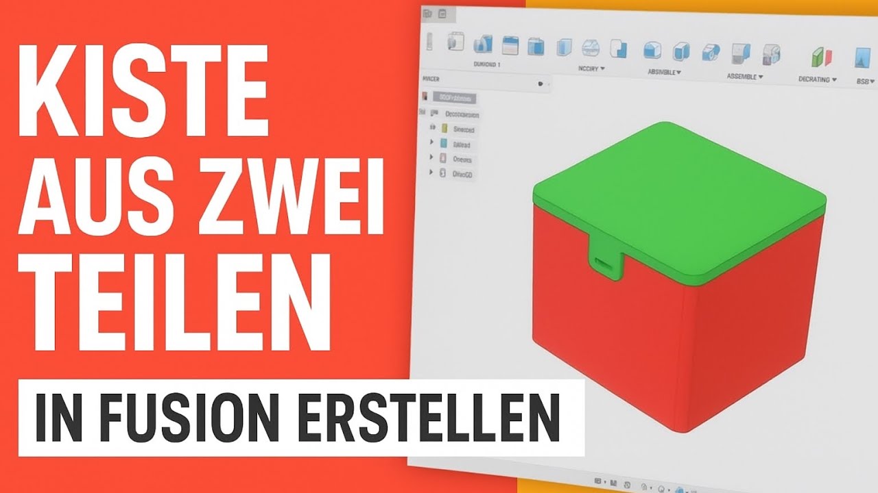 BOX SCHNELL UND EINFACH IN FUSION ZEICHNEN 2 KÖRPER IN EINER ZEICHNUNG TUTORIAL DEUTSCH 2025