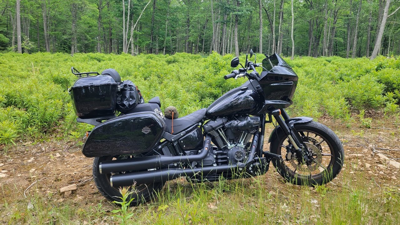 Solo Motocamping at a Secret Campsite (FXLRST)