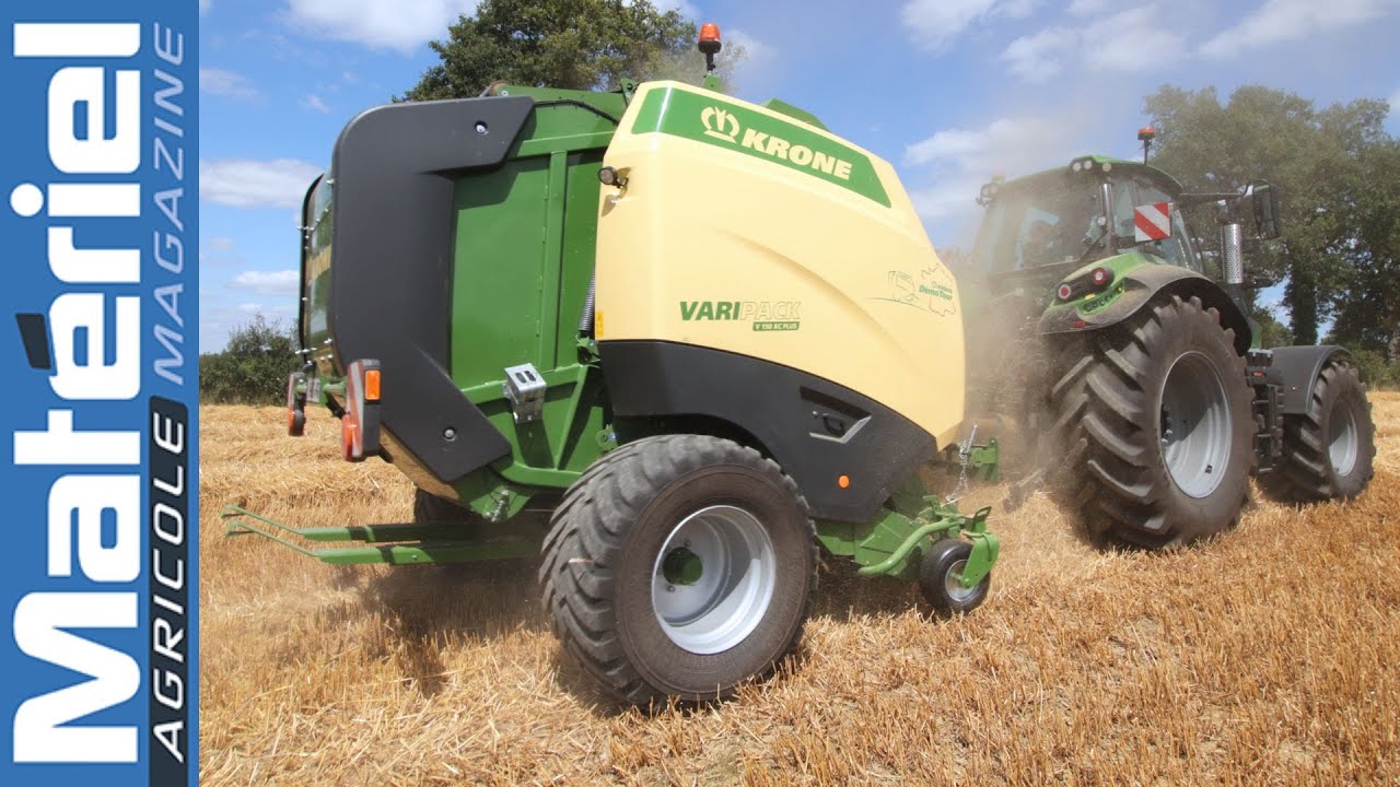 Krone VariPack V 190 XC Plus à l'essai | comparatif 2023