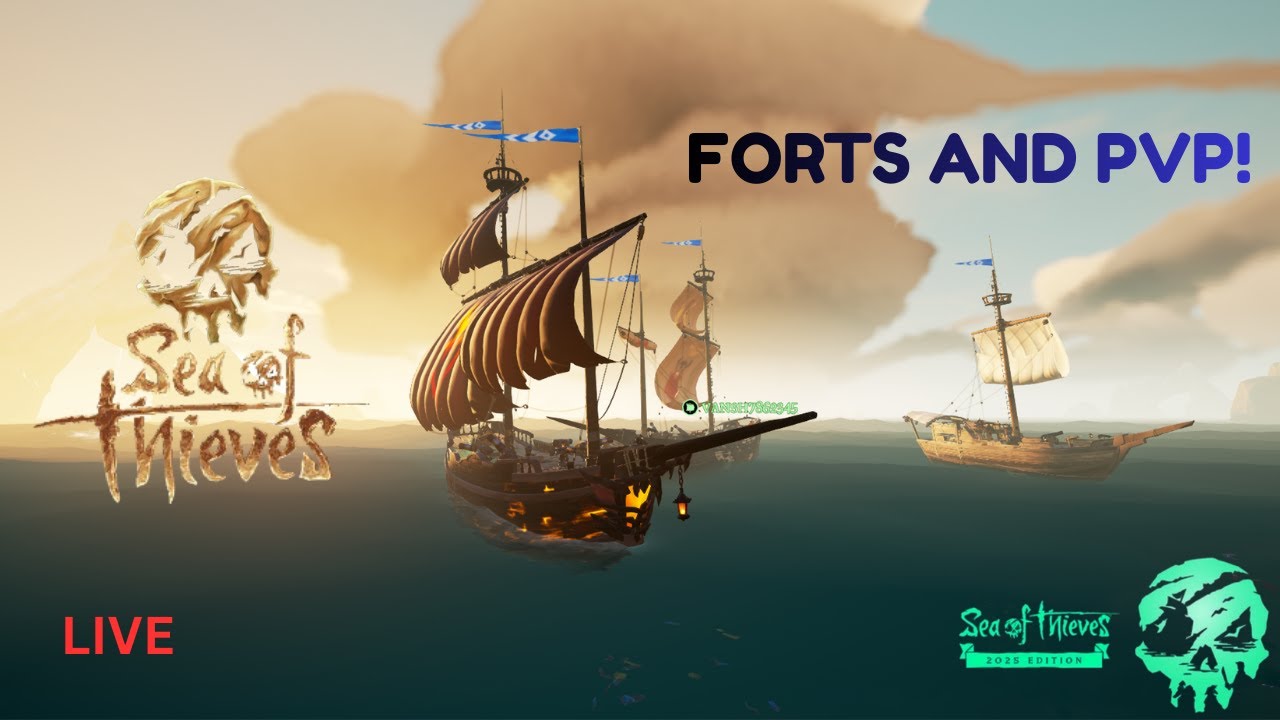 Forts and pvp | Sea of thieves | #seaofthieves #livestream