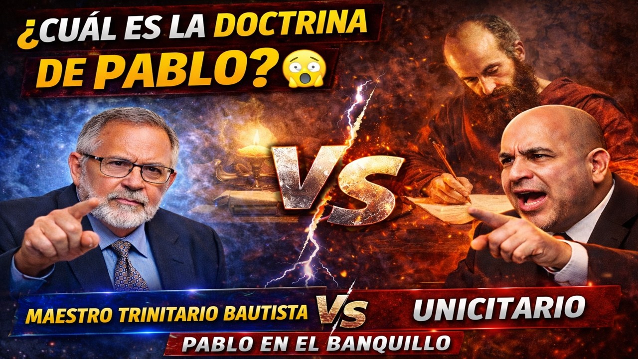 DEBATE🔥¿CUÁL ES LA DOCTRINA DE PABLO? 😱|Maestro Trinitario Bautista vs Unicitario ⚔️