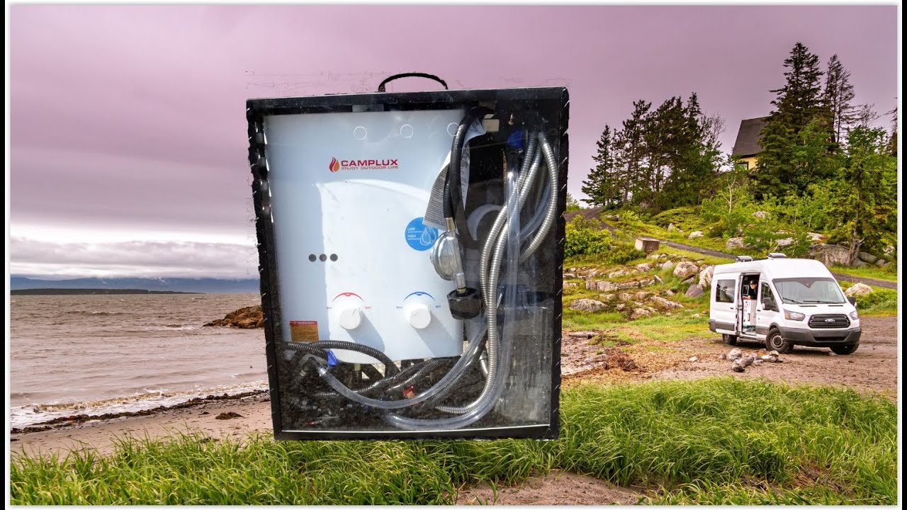 The Portable Recycling Hot Water Shower for Outdoors