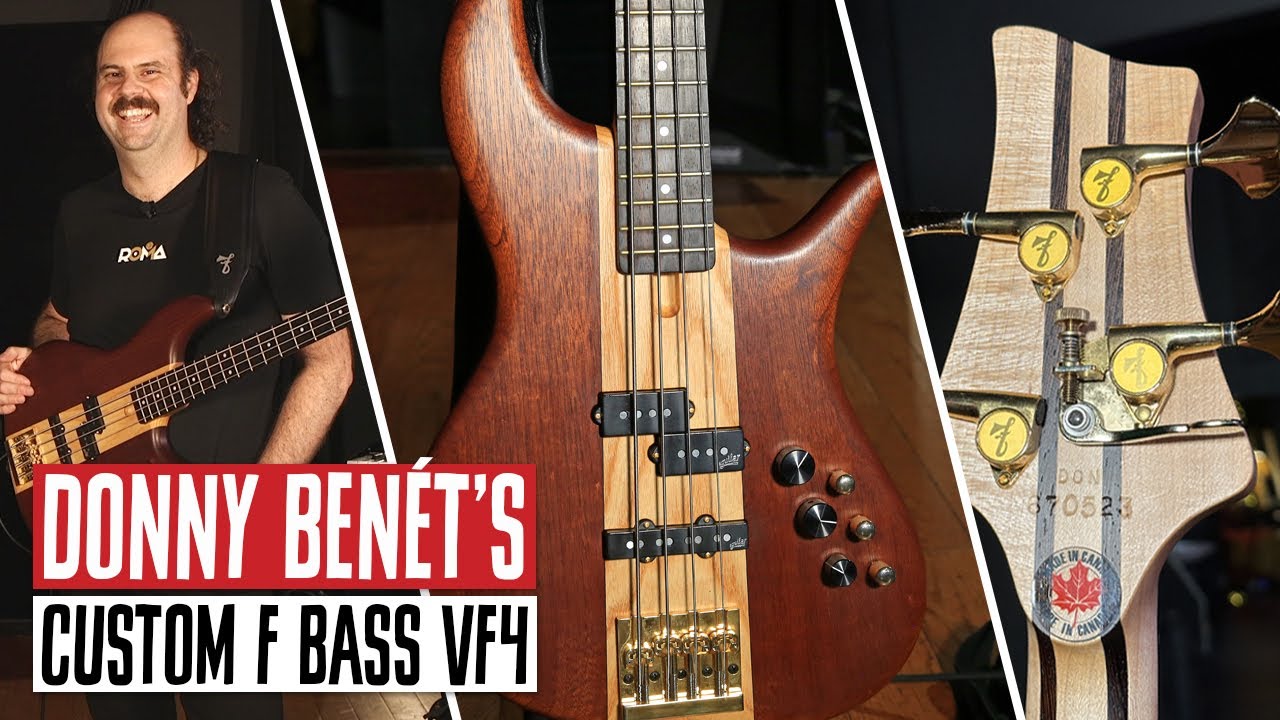 Donny Benét's Custom F Bass VF4