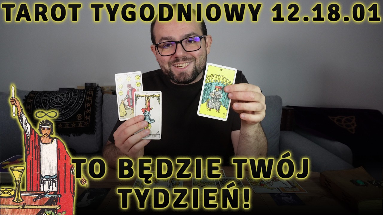 TO TW&Oacute;J TYDZIEŃ! ✨ Tarot Tygodniowy od 12 do 18 stycznia 2026 Horoskop