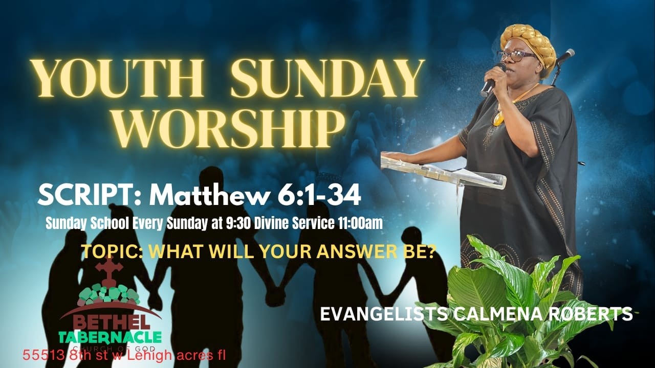 BETHEL TABERNACLE  CHURCH OF GOD Live Stream
