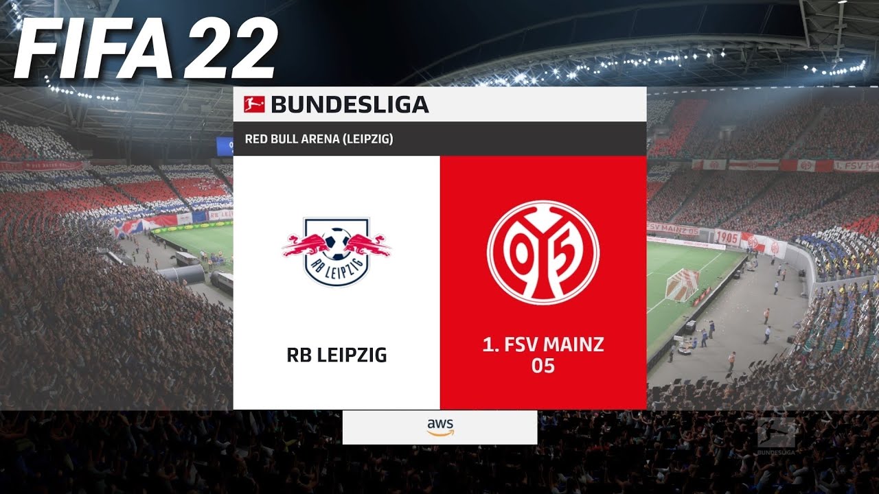 FIFA 22 | RB Leipzig vs FSV Mainz 05 - Bundesliga - Full Gameplay