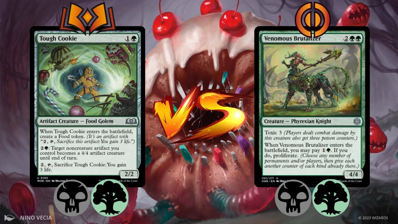 Wilds of Eldraine Golgari Food Deck vs Phyrexia Golgari Toxic | MTG Arena Standard