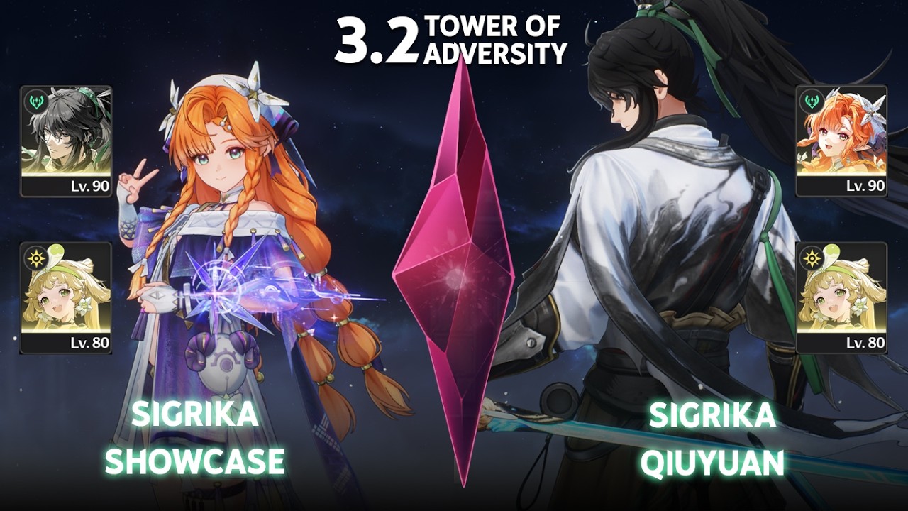 S0 SIGRIKA is Insane! Sigrika & Qiuyuan Showcase | Tower of Adversity | Wuthering Waves 3.1