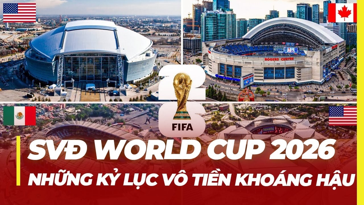 ALL ABOUT THE 2026 WORLD CUP STADIUMS: UNPRECEDENTED RECORDS
