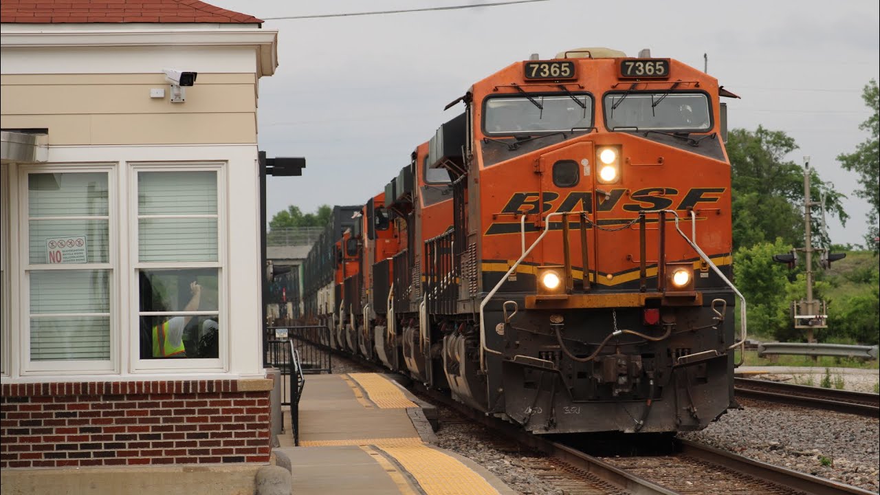 Railfanning in Laplata, MO!
